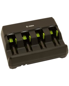 4 SLOT BATTERY CHARGER FOR 3600 SERIES BATTERY, POWER SUPPLY & AC LINE CORD ORDERED SEPARATELY