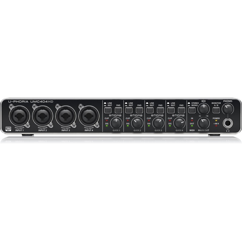 Behringer UMC404HD - Interfejs audio USB