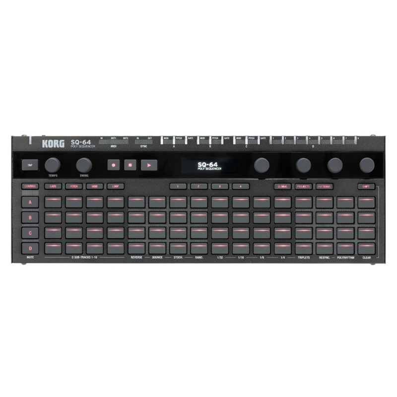 Korg SQ-64 - Polifoniczny sekwencer krokowy