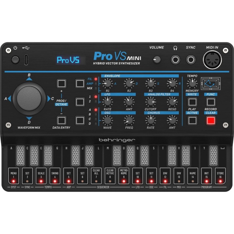 Behringer PRO-VS MINI - Syntezator hybrydowy