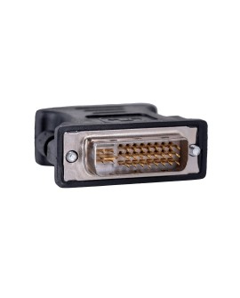 Adapter Lanberg AD-0012-BK (DVI-I (Dual link) M - D-Sub (VGA) F kolor czarny)