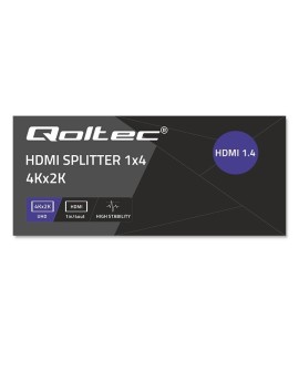 QOLTEC ROZDZIELACZ SPLITTER 4XHDMI 4KX2K | 3.4GB/S