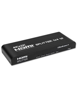 QOLTEC ROZDZIELACZ SPLITTER 4XHDMI 4KX2K | 3.4GB/S