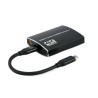 Gembird A-CM-HDMIF2-01 Adapter USB-C na dual HDMI, 4K 60Hz, czarny