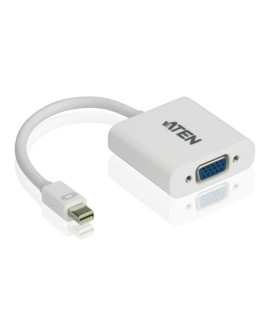 ATEN VC920-AT adapter kablowy Mini DisplayPort VGA (D-Sub) Biały