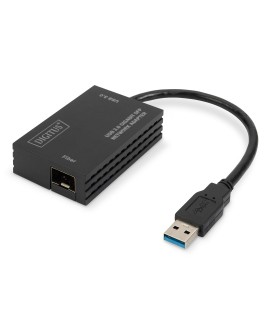 Digitus Adapter sieciowy USB 3.0 Gigabit SFP