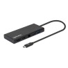 Manhattan 152747 stacja dokująca USB Type-C Czarny