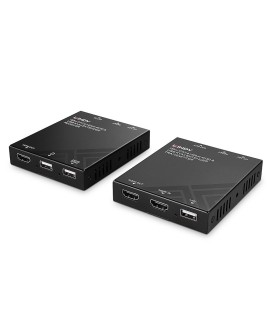Lindy 39381 przedłużacz KVM Nadajnik i odbiornik