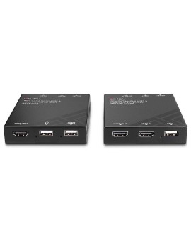 Lindy 39381 przedłużacz KVM Nadajnik i odbiornik