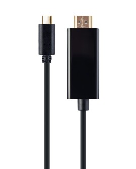GEMBIRD ADAPTER USB TYP-C DO HDMI (M) 4K 30HZ, 2M, CZARNY