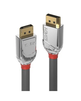 Lindy 36303 kabel DisplayPort 3 m Chrom, Szary