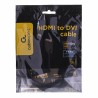 Kabel GEMBIRD CC-HDMI-DVI-6 (HDMI M - DVI-D M 1,8m kolor czarny)