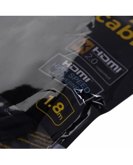 Kabel GEMBIRD CC-HDMI-DVI-6 (HDMI M - DVI-D M 1,8m kolor czarny)
