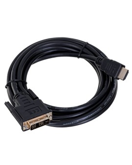 Kabel GEMBIRD CC-HDMI-DVI-10 (HDMI M - DVI-D M 3m kolor czarny)