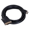 Kabel GEMBIRD CC-HDMI-DVI-10 (HDMI M - DVI-D M 3m kolor czarny)
