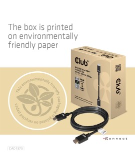 CLUB3D cac-1373 HDMI Czarny