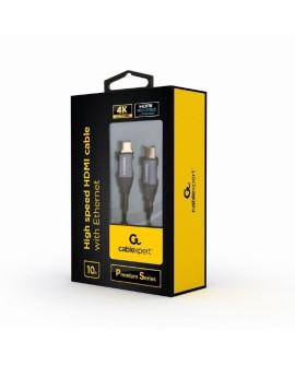 Kabel GEMBIRD Seria premium CCBP-HDMI-10M (HDMI M - HDMI M 10m kolor czarny)