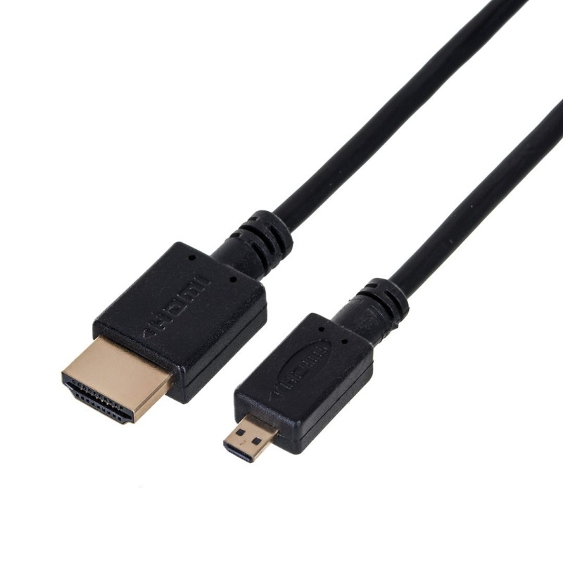 Kabel GEMBIRD CC-HDMID-6 (HDMI M - Micro HDMI M 1,8m kolor czarny)