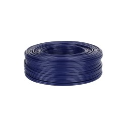 Kabel 2 x RCA-4mm niebieski