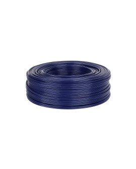 Kabel 2 x RCA-4mm niebieski