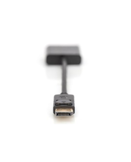 Kabel Assmann AK-340403-001-S (DisplayPort M - D-Sub (VGA) F 0,15m kolor czarny)