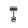Kabel Assmann AK-340403-001-S (DisplayPort M - D-Sub (VGA) F 0,15m kolor czarny)
