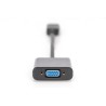 Kabel Assmann AK-340403-001-S (DisplayPort M - D-Sub (VGA) F 0,15m kolor czarny)