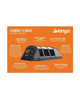 NAMIOT VANGO LISMORE TC 600XL PACKAGE