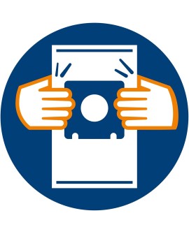 Worek do odkurzacza AEG, Electrolux, Philips (Materiał syntetyczny Philips FC8022/04 4 szt.)