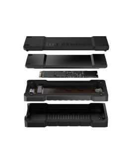 Obudowa na dysk zewnętrzny SSD Asus TUF Gaming A2 Czarny