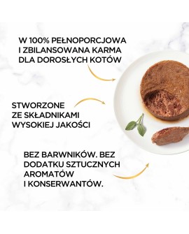 Purina Gourmet Gold królik - mokra karma dla kota - 85 g