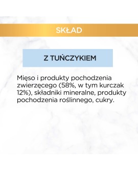 PURINA Gourmet Gold Mus z tuńczykiem - mokra karma dla kota - 85 g