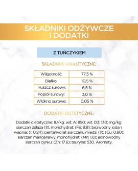 PURINA Gourmet Gold Mus z tuńczykiem - mokra karma dla kota - 85 g
