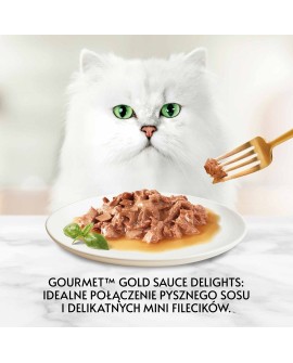 Gourmet Gold Sauce Delights mokra karma dla kota z kurczakiem 85 g
