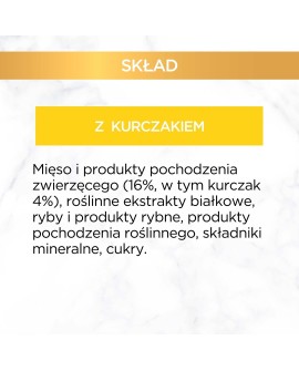 Gourmet Gold Sauce Delights mokra karma dla kota z kurczakiem 85 g