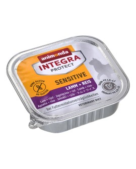 ANIMONDA Integra Protect Sensitive jagnięcina z ryżem - mokra karma dla kota - 100g