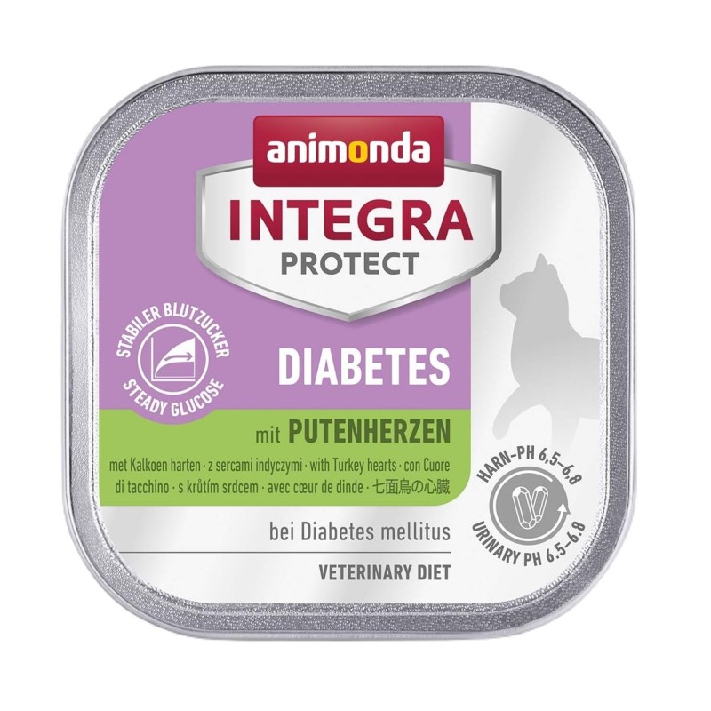 ANIMONDA Integra Protect Diabetes serca indyka - mokra karma dla kota - 100 g