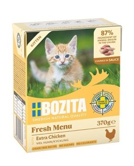 BOZITA Chunks in sauce - mokra karma dla kociąt - 370g