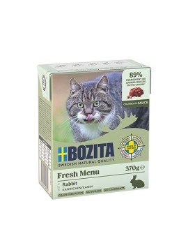 BOZITA Mięsne kawałki z królikiem w sosie 370g