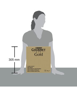 PURINA GOURMET GOLD Kawałki w sosie 96x85g