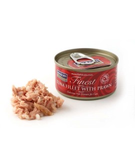 Fish4Cats Finest filet z Tuńczyka z Krewetkami 70g