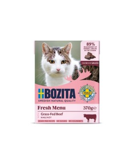 BOZITA Mięsne kawałki z wołowiną w sosie 370g