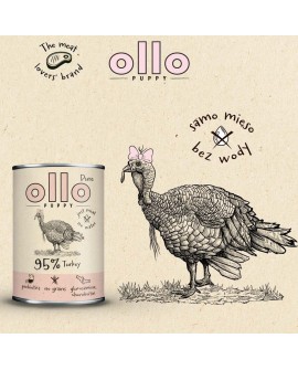 Ollo Puppy Pure Indyk 400g
