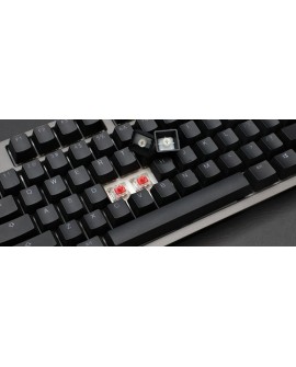 Ducky Shine 7 klawiatura Gaming USB Niemiecki Czarny, Szary
