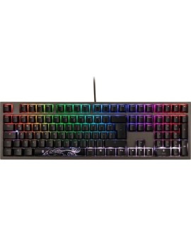 Ducky Shine 7 klawiatura Gaming USB Niemiecki Czarny, Szary