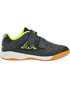Buty dla dzieci Kappa Kickoff K czarno-żółte 260509K 1140 25