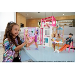 Barbie Kompaktowy domek +...