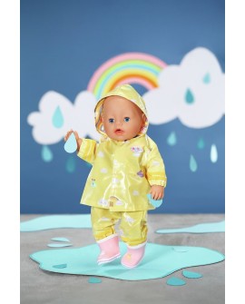 BABY born Deluxe Rain Outfit 43cm Zestaw przeciwdeszczowy dla lalek