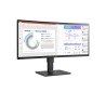 LG 34BQ77QB-B monitor komputerowy 86,4 cm (34") 3440 x 1440 px UltraWide Quad HD LED Czarny