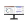 LG 34BQ77QB-B monitor komputerowy 86,4 cm (34") 3440 x 1440 px UltraWide Quad HD LED Czarny